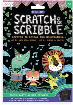 Ooly MINI SCRATCH & SCRIBBLE ART KI