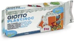 Giotto Modelliermasse Weiß (1 Kg Barren )