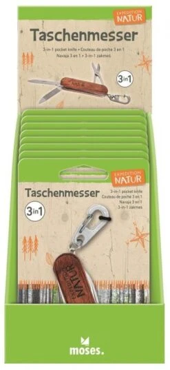 Moses Expedition Natur Taschenmesser 3 In 1 -Djeco Geschaft moses expedition natur taschenmesser 3 in 1 3