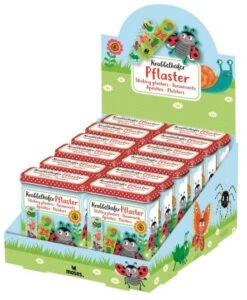 Moses Krabbelkäfer Pflaster In Blechdose -Djeco Geschaft moses krabbelkaefer pflaster in blechdose 3