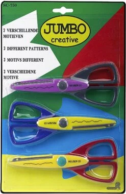 Motivefscharen 3 Stuks Sortiert Knipmotieven 165 Mm, OP Kaart Verpakt