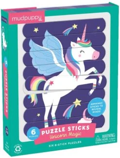 MudPuppy Puzzle Sticks/Unicorn Magic -Djeco Geschaft mudpuppy puzzle sticks unicorn magic 3