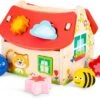 New Classic Toys® Neu Classic Toys Shape Sorter Haus -Djeco Geschaft neu classic toys shape sorter haus