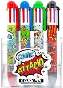 Ooly 6-Farben-Stift 'Comic Attack