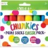 OOLY, Chunkies Farbstifte, Klassisch, 6 Stück 2 OOLY, Chunkies Farbstifte, Klassisch, 6 Stück -Djeco Geschaft ooly chunkies farbstifte klassisch 6 stueck