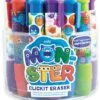 Ooly - Click It Erasers - Tub Of 24 - Monsters -Djeco Geschaft ooly click it erasers tub of 24 monsters