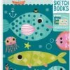 Ooly - Doodle Pad Duo Sketchbooks - Friendly Fish -Djeco Geschaft ooly doodle pad duo sketchbooks friendly fish