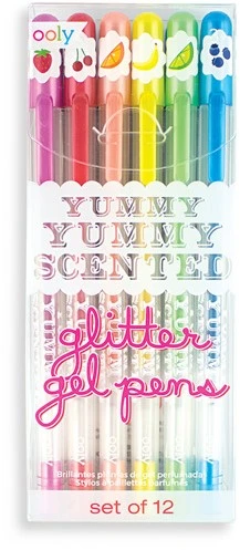 Ooly Gel-Stifte Mit Glitter Und Duft 'Yummy Yummy 3 Ooly Gel-Stifte Mit Glitter Und Duft 'Yummy Yummy