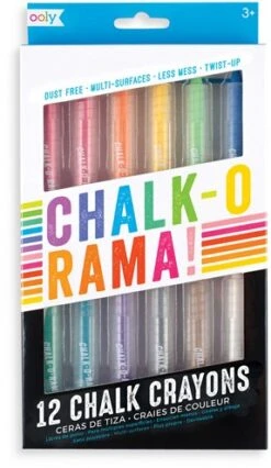 Ooly Staubfreie Wachsmalkreiden 'Chalk-O-Rama'