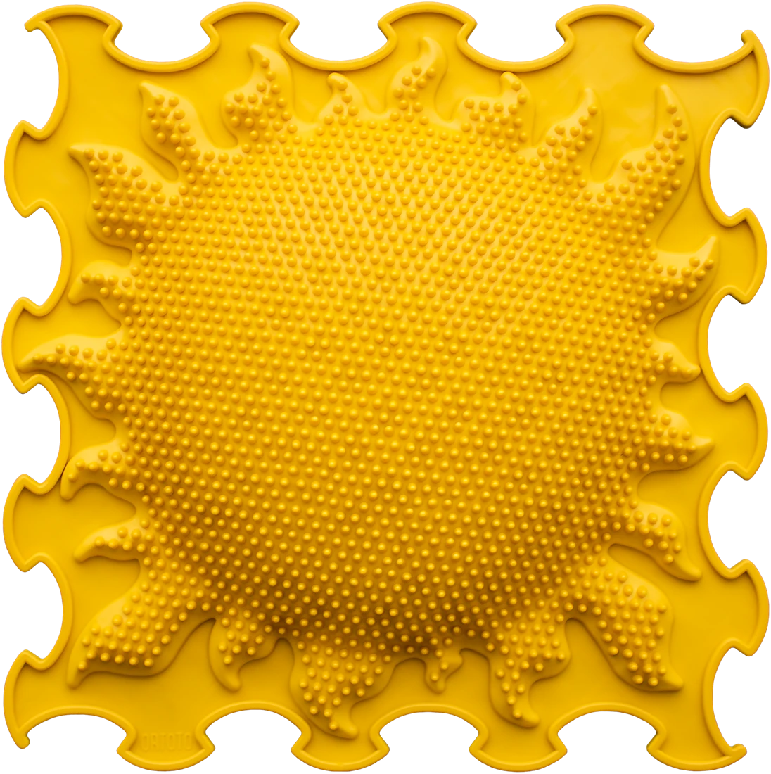 Ortoto Sensory Massage Puzzle Matte Leuchtende Sonne (Halbkugel) Gelb 3 Ortoto Sensory Massage Puzzle Matte Leuchtende Sonne (Halbkugel) Gelb