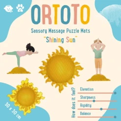 Ortoto Sensory Massage Puzzle Matte Shining Sun (Halbkugel) Milchig Weiß 6 Ortoto Sensory Massage Puzzle Matte Shining Sun (Halbkugel) Milchig Weiß -Djeco Geschaft ortoto sensory massage puzzle matte shining sun halbkugel milchig weiss 2