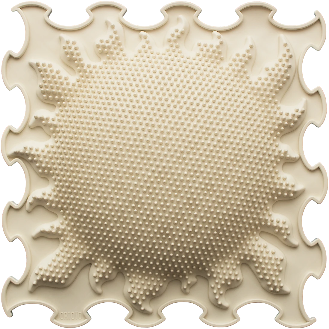 Ortoto Sensory Massage Puzzle Matte Shining Sun (Halbkugel) Milchig Weiß 3 Ortoto Sensory Massage Puzzle Matte Shining Sun (Halbkugel) Milchig Weiß