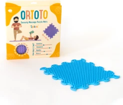 Ortoto Sensory Massage Puzzle Matte Spikes Azurblau 6 Ortoto Sensory Massage Puzzle Matte Spikes Azurblau -Djeco Geschaft ortoto sensory massage puzzle matte spikes azurblau 2
