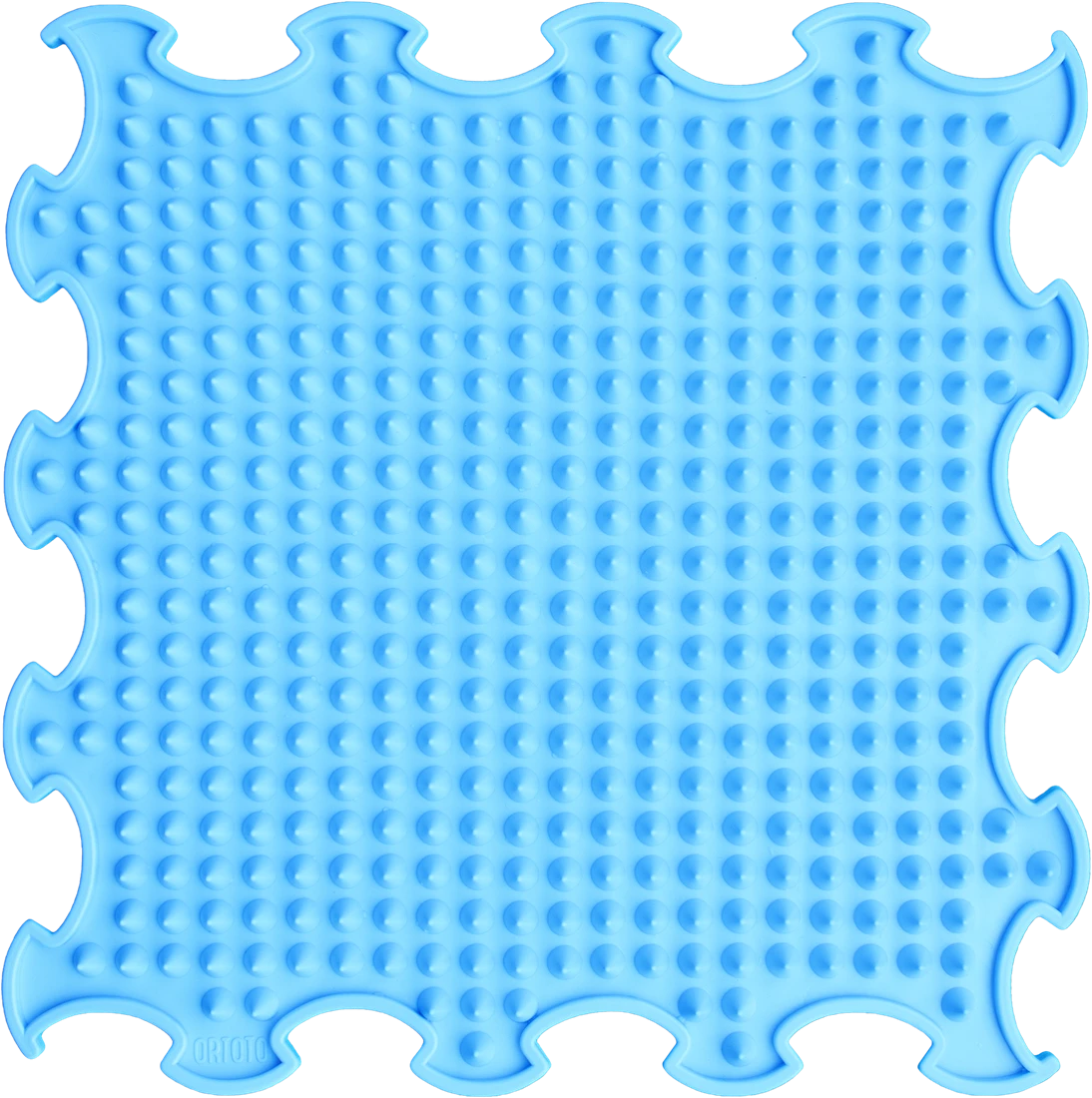 Ortoto Sensory Massage Puzzle Matte Spikes Azurblau 3 Ortoto Sensory Massage Puzzle Matte Spikes Azurblau