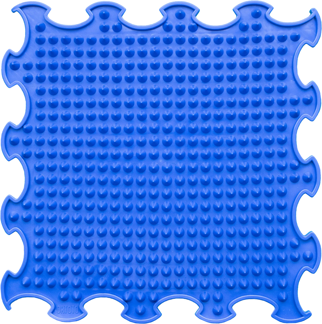 Ortoto Sensory Massage Puzzle Matte Spikes Marineblau 3 Ortoto Sensory Massage Puzzle Matte Spikes Marineblau