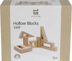 Plan Toys Ausgehöhlte Holzbausteine -Djeco Geschaft plan toys ausgehoehlte holzbausteine 3