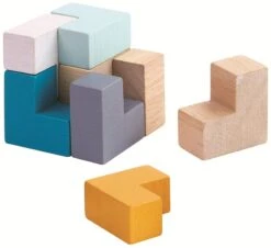 Plan Toys Holzklötze Würfel In Der Dose -Djeco Geschaft plan toys holzkloetze wuerfel in der dose 2