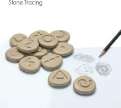 Plan Toys Sensorische Holzbausteine - 24 Stück -Djeco Geschaft plan toys houten sensorische stenen 24 delig 5