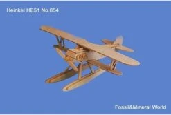 Merkloos Planet Happy Knutselspullen Bouwpakket Heinkel