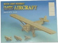 Merkloos Planet Happy Knutselspullen Bouwpakket Spirit Of St. Louis