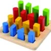 Plan Toys PlanToys Holzspielzeug Geometrische Stecktafel -Djeco Geschaft plantoys holzspielzeug geometrische stecktafel