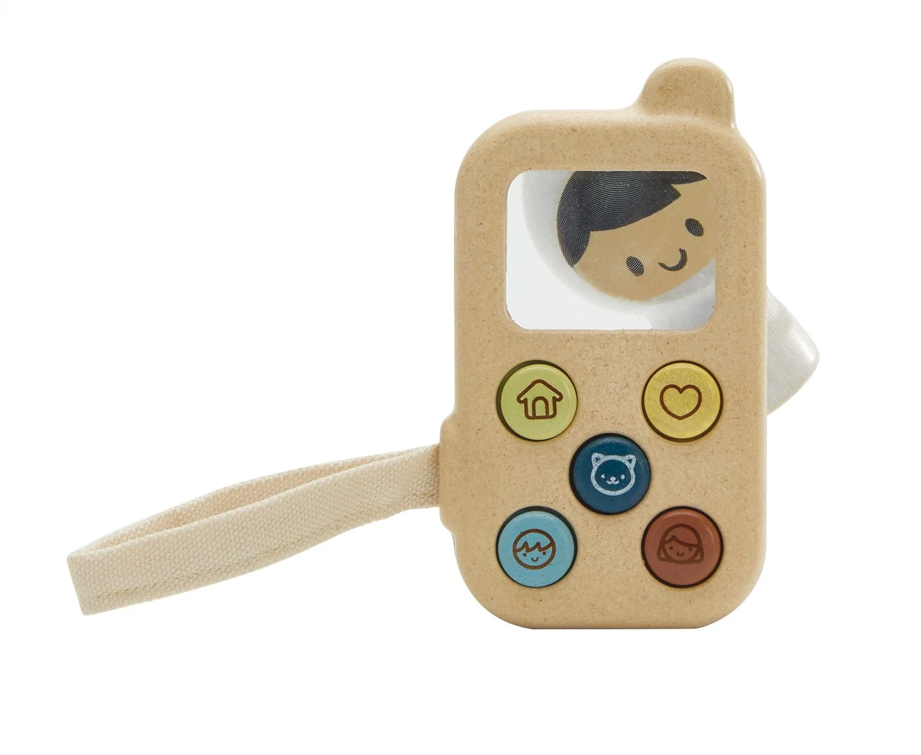 Plan Toys PlanToys Holzspielzeug Mein Erstes Telefon-Orchard 5 Plan Toys PlanToys Holzspielzeug Mein Erstes Telefon-Orchard – Bild 3