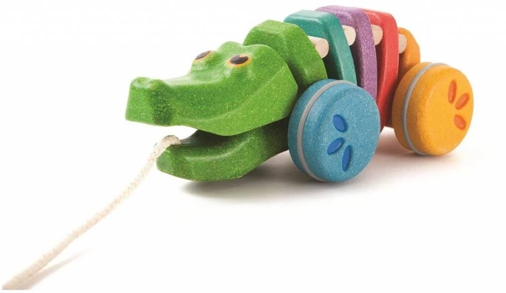 Plan Toys PlanToys Holzspielzeug Regenbogen-Alligator 4 Plan Toys PlanToys Holzspielzeug Regenbogen-Alligator – Bild 2