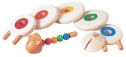 Plan Toys PlanToys Holzspielzeug Schaf Schnüren -Djeco Geschaft plantoys holzspielzeug schaf schnueren 3