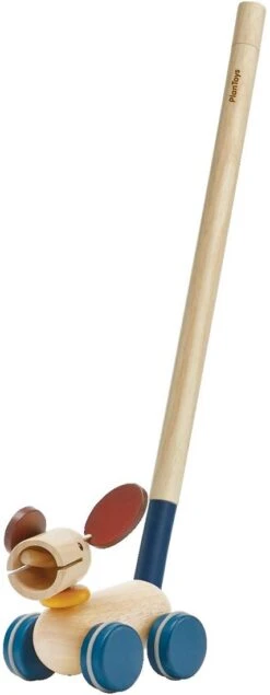 Plan Toys PlanToys Holzspielzeug Schieben & Ziehen-Welpe 12 Plan Toys PlanToys Holzspielzeug Schieben & Ziehen-Welpe -Djeco Geschaft plantoys holzspielzeug schieben ziehen welpe 3