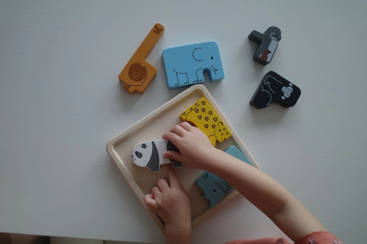 PlanToys Holzspielzeug Tier-Puzzle Spiel 5 PlanToys Holzspielzeug Tier-Puzzle Spiel – Bild 3