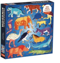 Prehistoric Kingdom Family Puzzle: 500 Piece