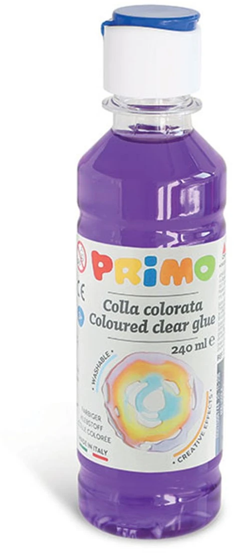 PRIMO - Lijm Op Waterbasis Paars (240ml) 3 PRIMO - Lijm Op Waterbasis Paars (240ml)