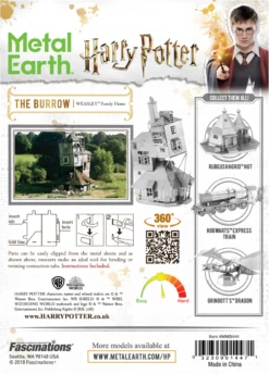 Professor PUZZLE MMS444 PUZZLE Metal Earth Harry Potter The Burrow -Djeco Geschaft professor puzzle mms444 puzzle metal earth harry potter the burrow 3