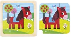 Janod Puzzle Klein "Huhn Violette" (9 Teile) -Djeco Geschaft puzzle klein quot huhn violette quot 9 teile 3