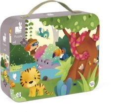 Janod Puzzlekoffer Panorama-Puzzle ''Dschungel'' 7 Janod Puzzlekoffer Panorama-Puzzle ''Dschungel'' -Djeco Geschaft puzzlekoffer panorama puzzle apos apos dschungel apos apos 3