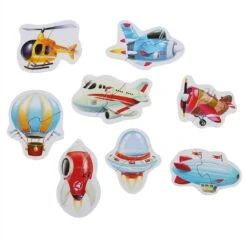 Puzzlika -15283 P 8-in-1 Flugzeugpuzzle Für Kinder, Mehrfarbig (Levenya 15283) -Djeco Geschaft puzzlika 15283 p 8 in 1 flugzeugpuzzle fuer kinder mehrfarbig levenya 15283 2