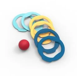Quut Ringo Mit 6 Ringen + 1 Kugel -Djeco Geschaft quut ringo mit 6 ringen plus 1 kugel 2