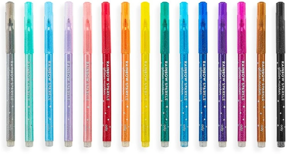 Ooly RAINBOW SPARKLE GLITTER MARKER 4 Ooly RAINBOW SPARKLE GLITTER MARKER – Bild 2