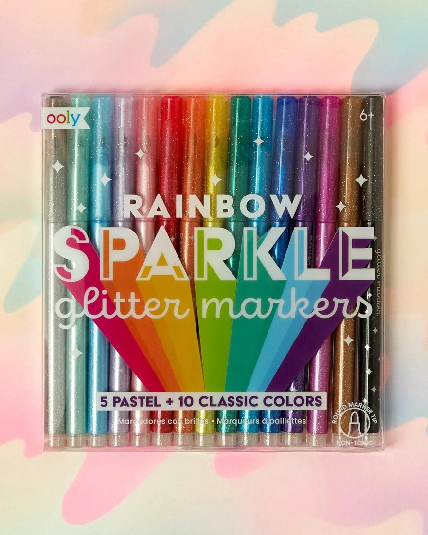 Ooly RAINBOW SPARKLE GLITTER MARKER 5 Ooly RAINBOW SPARKLE GLITTER MARKER – Bild 3
