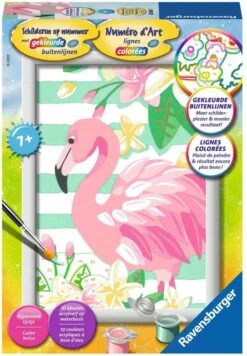 Ravensburger 286867 Flamingo Malen Nach Zahlen