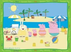 Ravensburger 4-in-1 Kinderpuzzel Peppa Big: 4 Seizoenen (12+16+20+24 Stukjes) -Djeco Geschaft ravensburger 4 in 1 kinderpuzzel peppa big 4 seizoenen 12plus16plus20plus24 stukjes 1