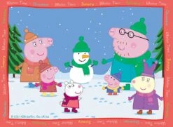 Ravensburger 4-in-1 Kinderpuzzel Peppa Big: 4 Seizoenen (12+16+20+24 Stukjes) -Djeco Geschaft ravensburger 4 in 1 kinderpuzzel peppa big 4 seizoenen 12plus16plus20plus24 stukjes 2