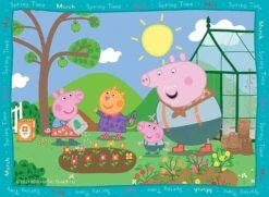 Ravensburger 4-in-1 Kinderpuzzel Peppa Big: 4 Seizoenen (12+16+20+24 Stukjes) -Djeco Geschaft ravensburger 4 in 1 kinderpuzzel peppa big 4 seizoenen 12plus16plus20plus24 stukjes 4