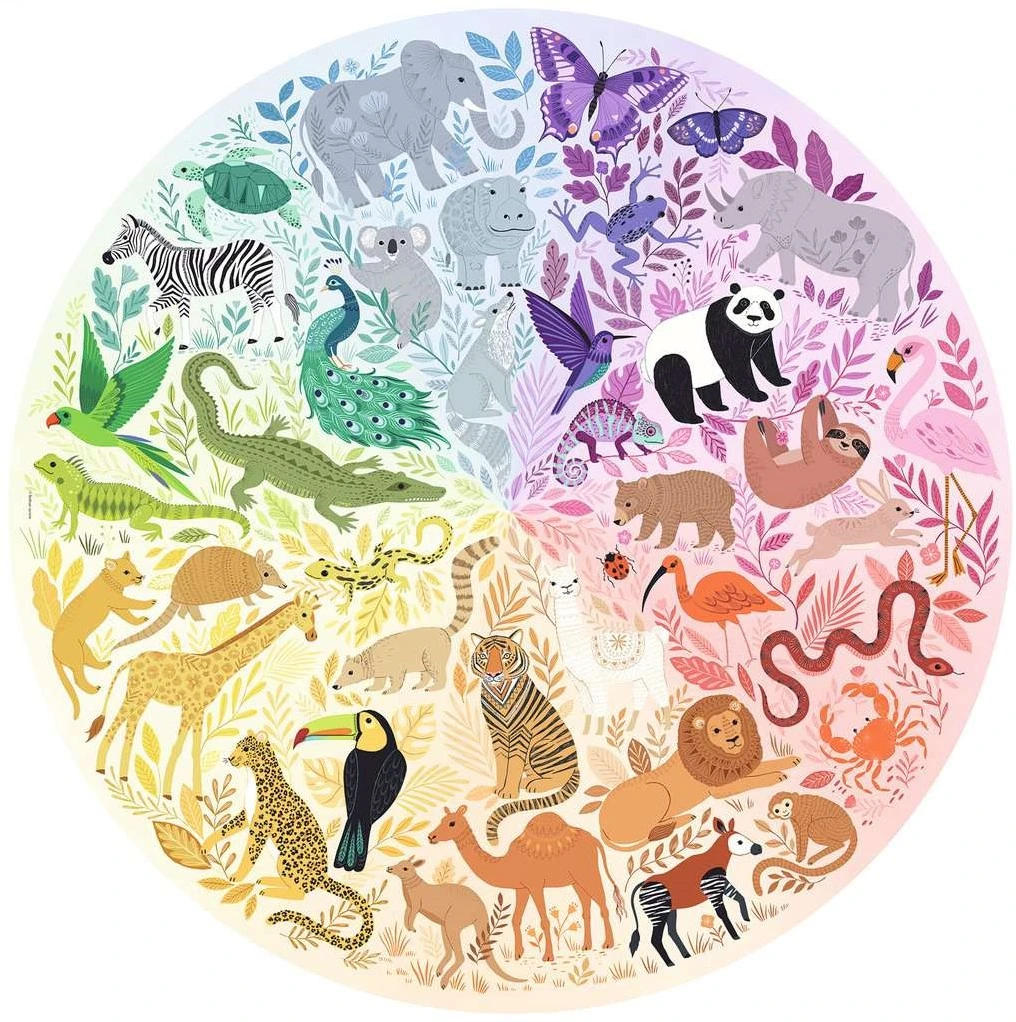Ravensburger Circle Of Colors - Animals 4 Ravensburger Circle Of Colors - Animals – Bild 2