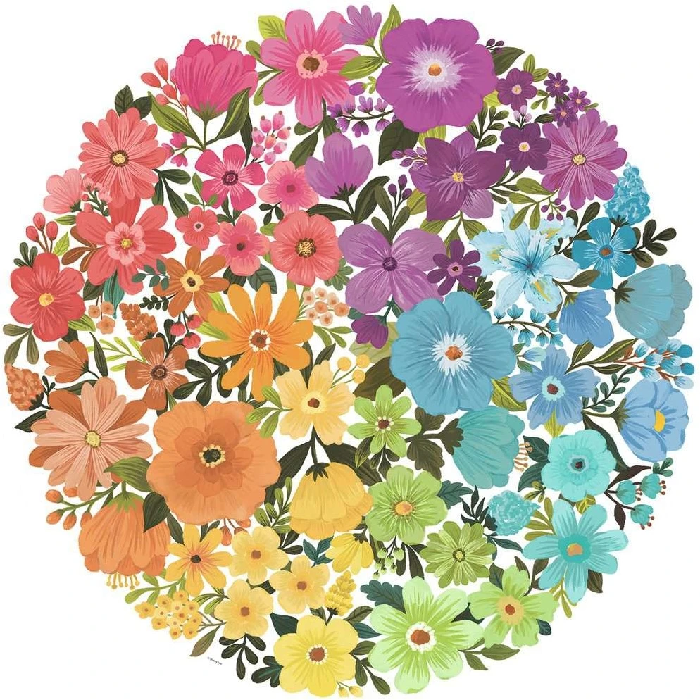 Ravensburger Circle Of Colors - Flowers 4 Ravensburger Circle Of Colors - Flowers – Bild 2