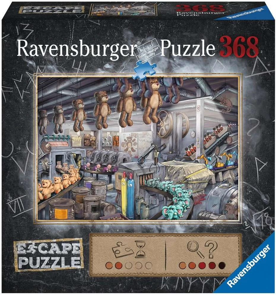 Ravensburger Escape Toy Factory 368p 3 Ravensburger Escape Toy Factory 368p