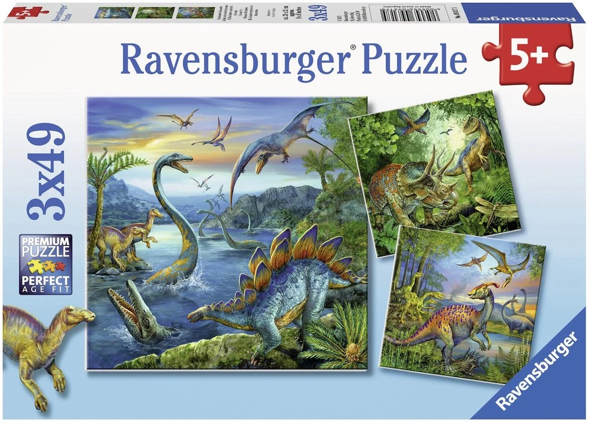 Ravensburger Faszination Dinosaurier 3 Ravensburger Faszination Dinosaurier