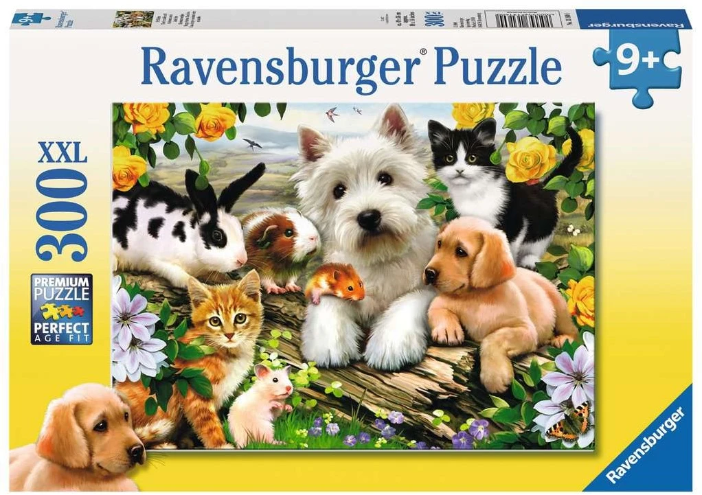 Ravensburger Happy Animal Buddies Puzzlespiel 300 Stück(e) 3 Ravensburger Happy Animal Buddies Puzzlespiel 300 Stück(e)