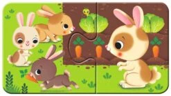 Ravensburger Tiere Und Ihre Kinder 17 Ravensburger Tiere Und Ihre Kinder -Djeco Geschaft ravensburger kinderpuzzel my first puzzles dieren en hun kleintjes 9 x 2 stukjes 1