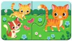 Ravensburger Tiere Und Ihre Kinder 18 Ravensburger Tiere Und Ihre Kinder -Djeco Geschaft ravensburger kinderpuzzel my first puzzles dieren en hun kleintjes 9 x 2 stukjes 2
